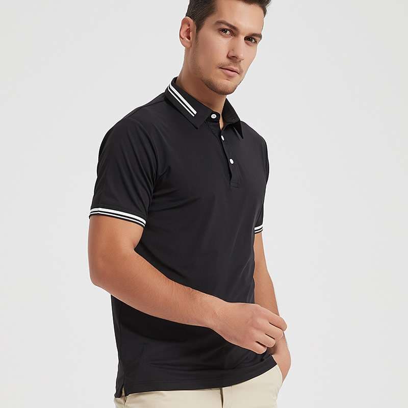 スポーツウェア専門店 爽快ドライ機能付きメッシュ襟ポロ