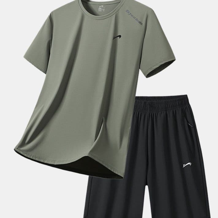 メンズスポーツウェア 夏季スポーツ快適セットアップ