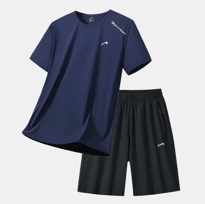 メンズスポーツウェア 夏季スポーツ快適セットアップ