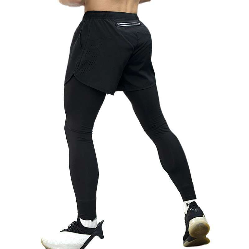 スポーツウェア専門店 二重構造ランニングパンツ