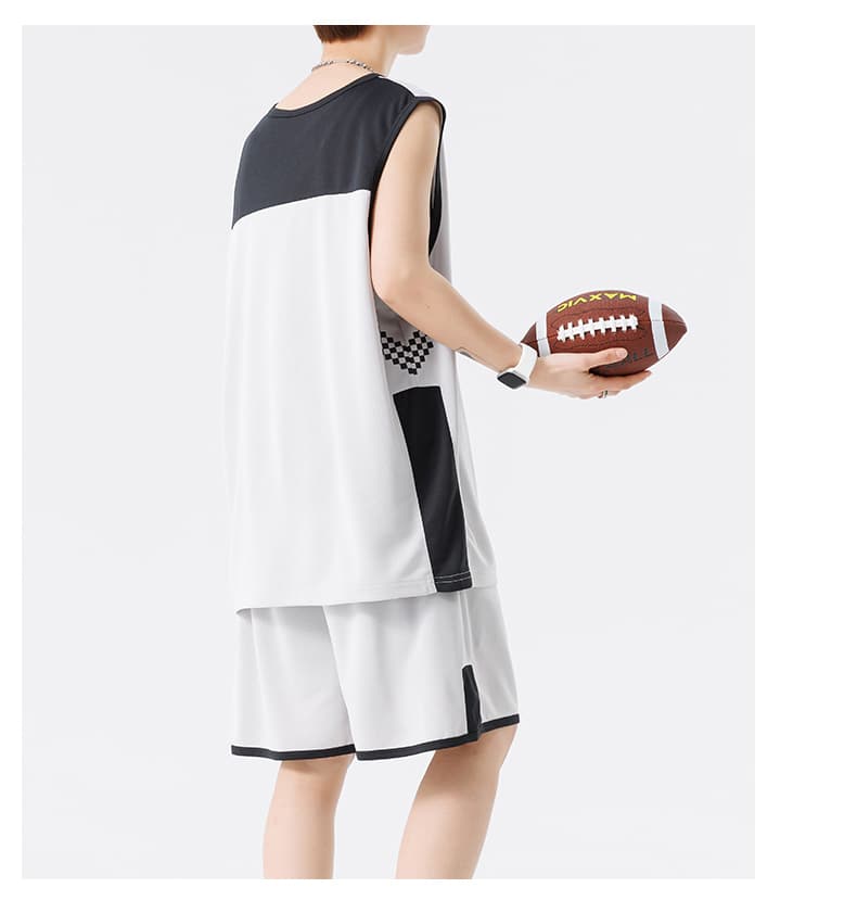 メンズスポーツウェア ゆったりバスケットボールセット