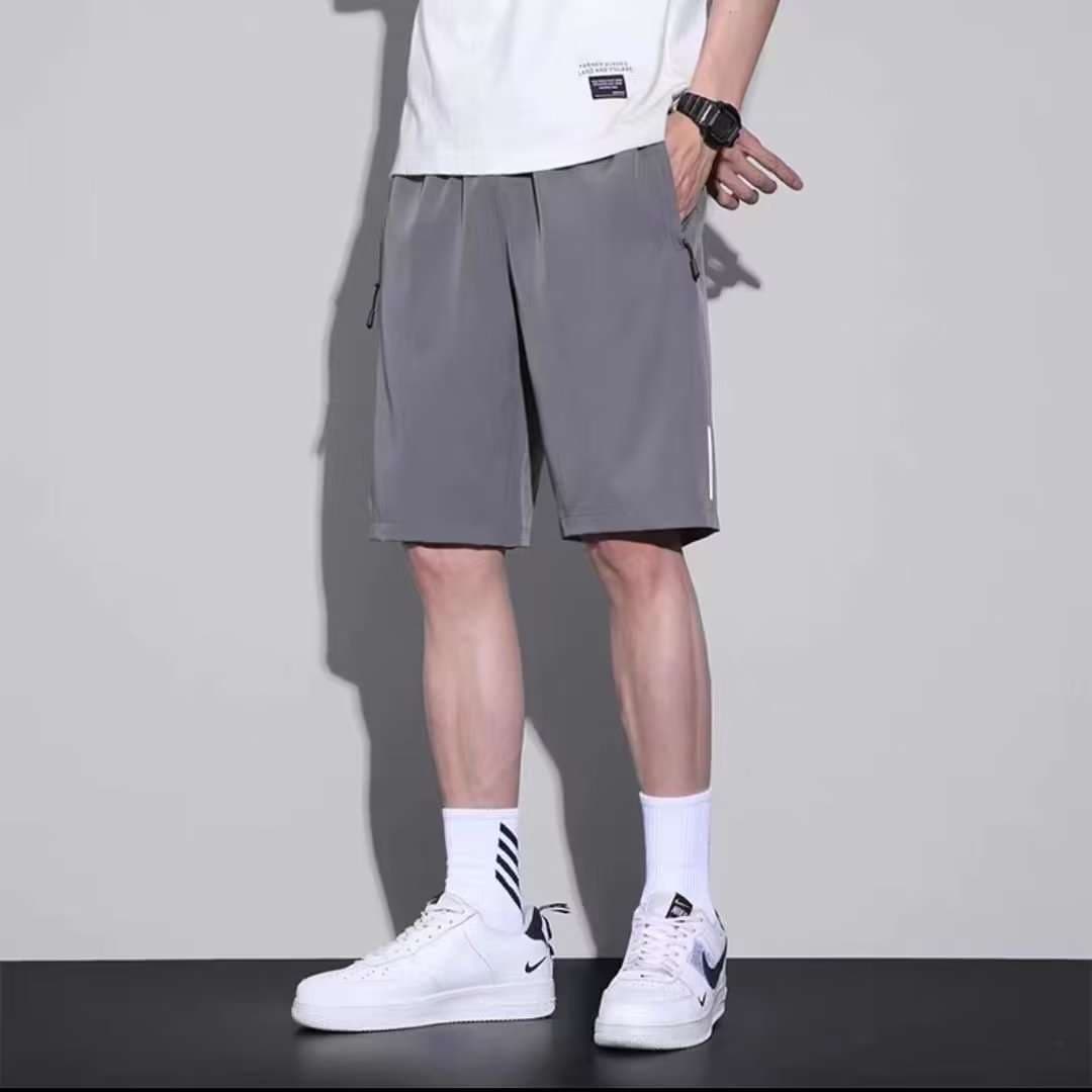 スポーツウェア専門店 二重織り軽量ストレッチハーフパンツ