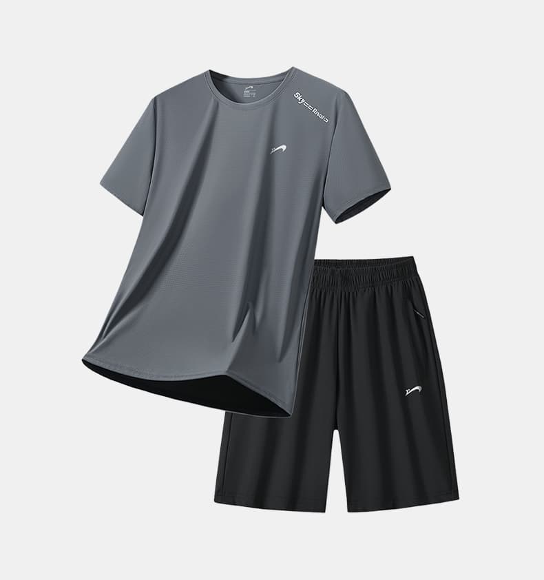 メンズスポーツウェア 夏季スポーツ快適セットアップ