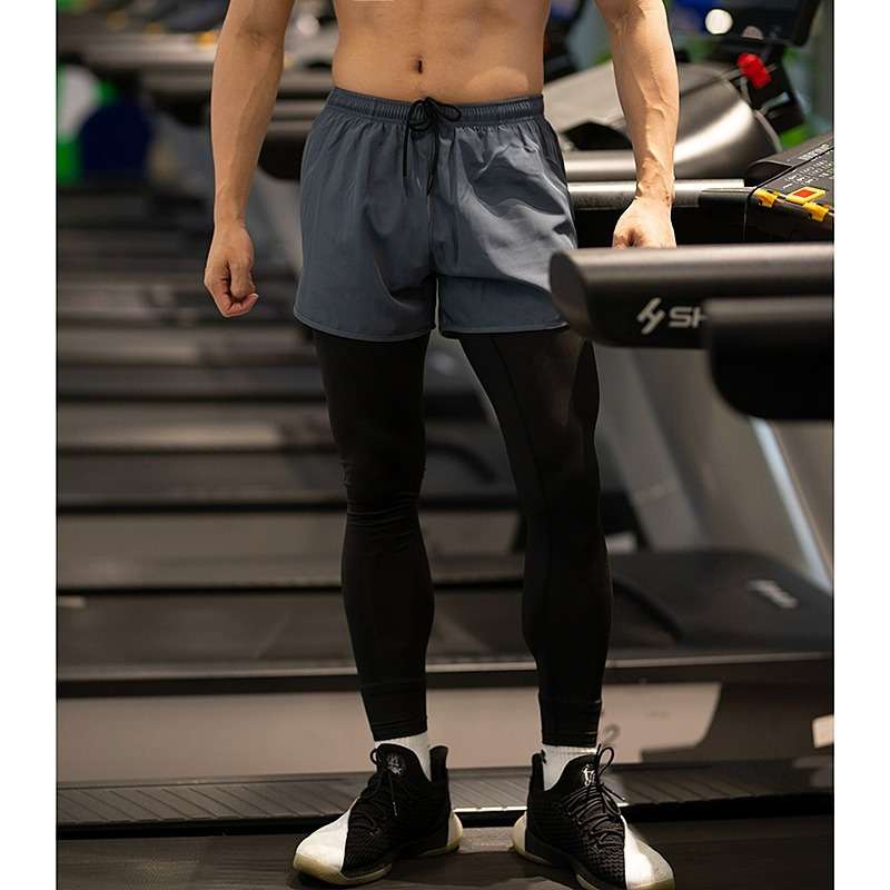 スポーツウェア専門店 二重構造ランニングパンツ