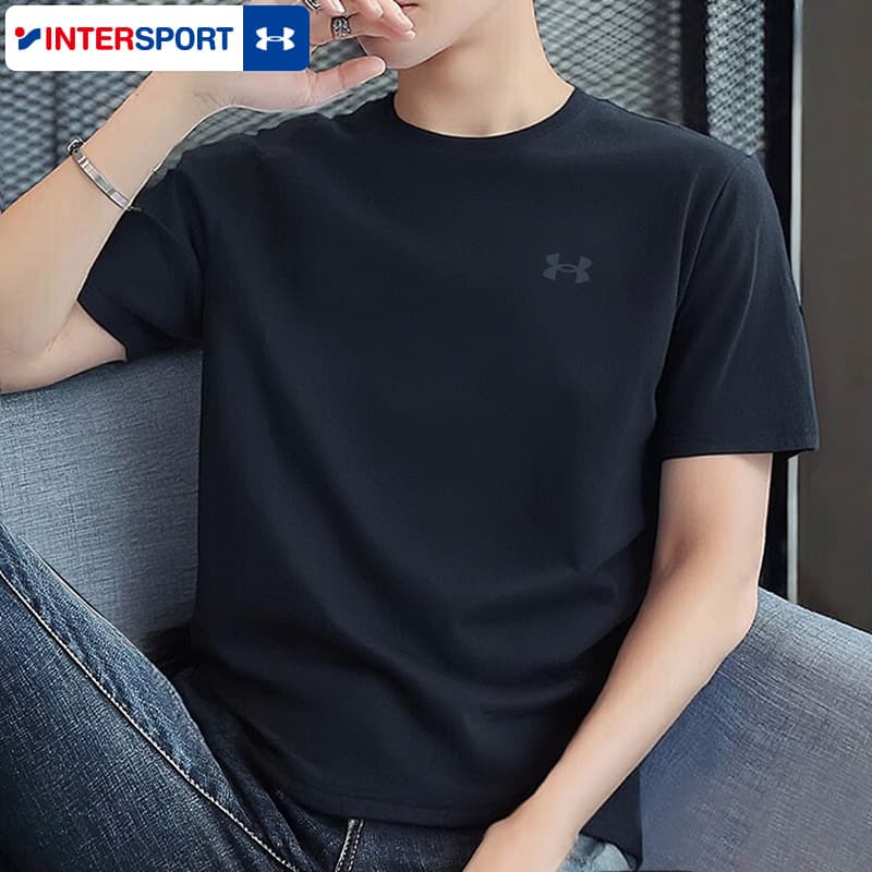 メンズスポーツウェア さらり快適Tシャツ ランニングウェア