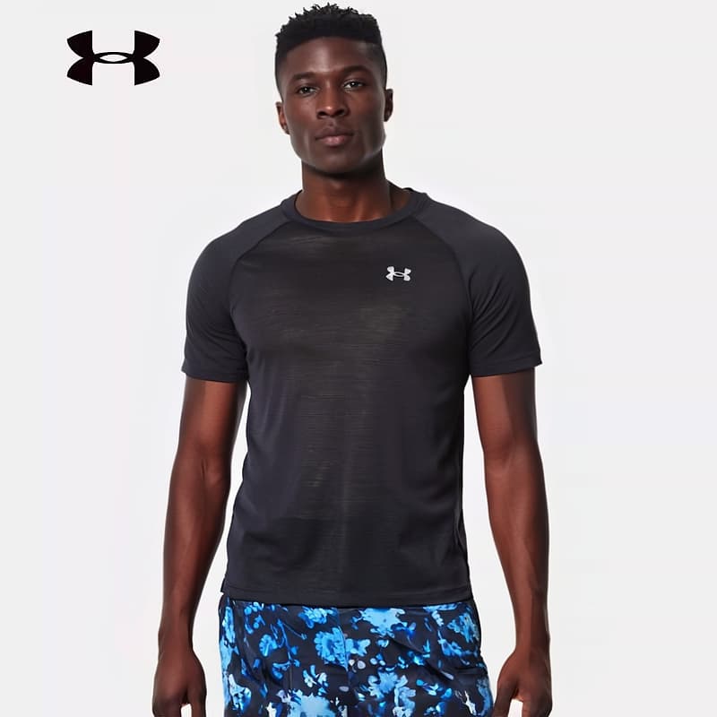 メンズスポーツウェア さらり快適Tシャツ ランニングウェア
