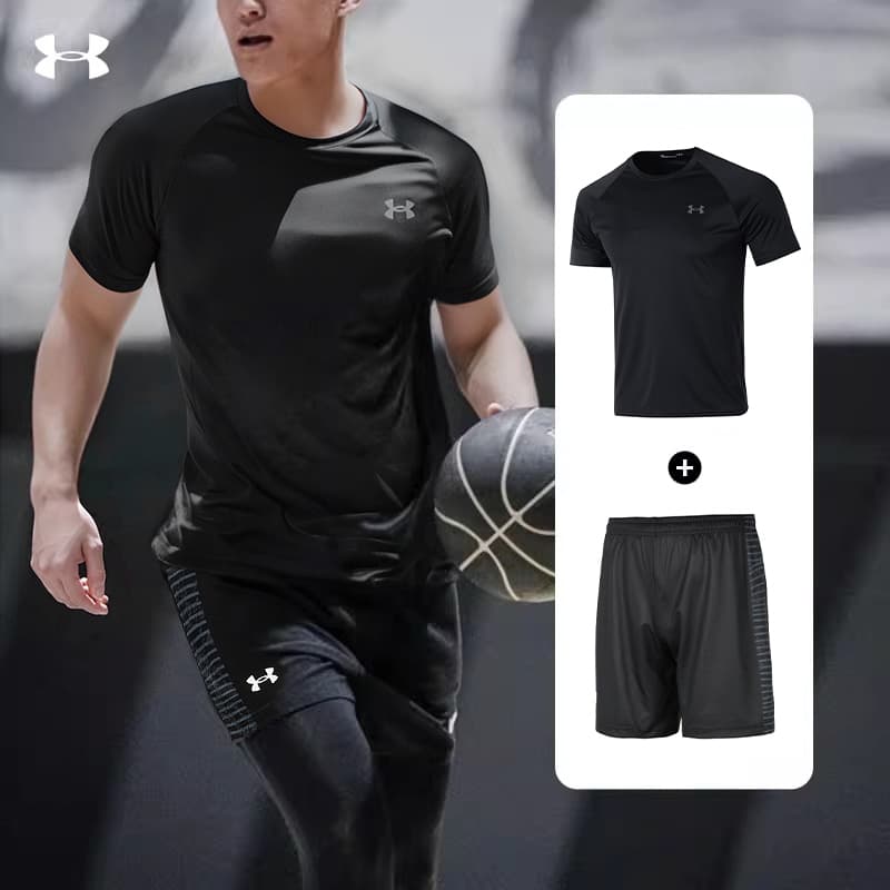 メンズスポーツウェア さらり快適Tシャツ ランニングウェア