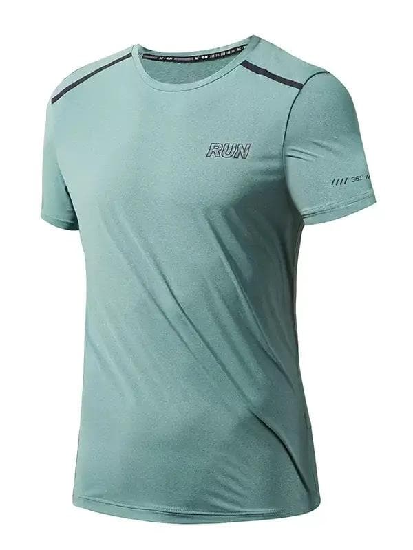 メンズスポーツウェア エアロフィット ランニングシャツ
