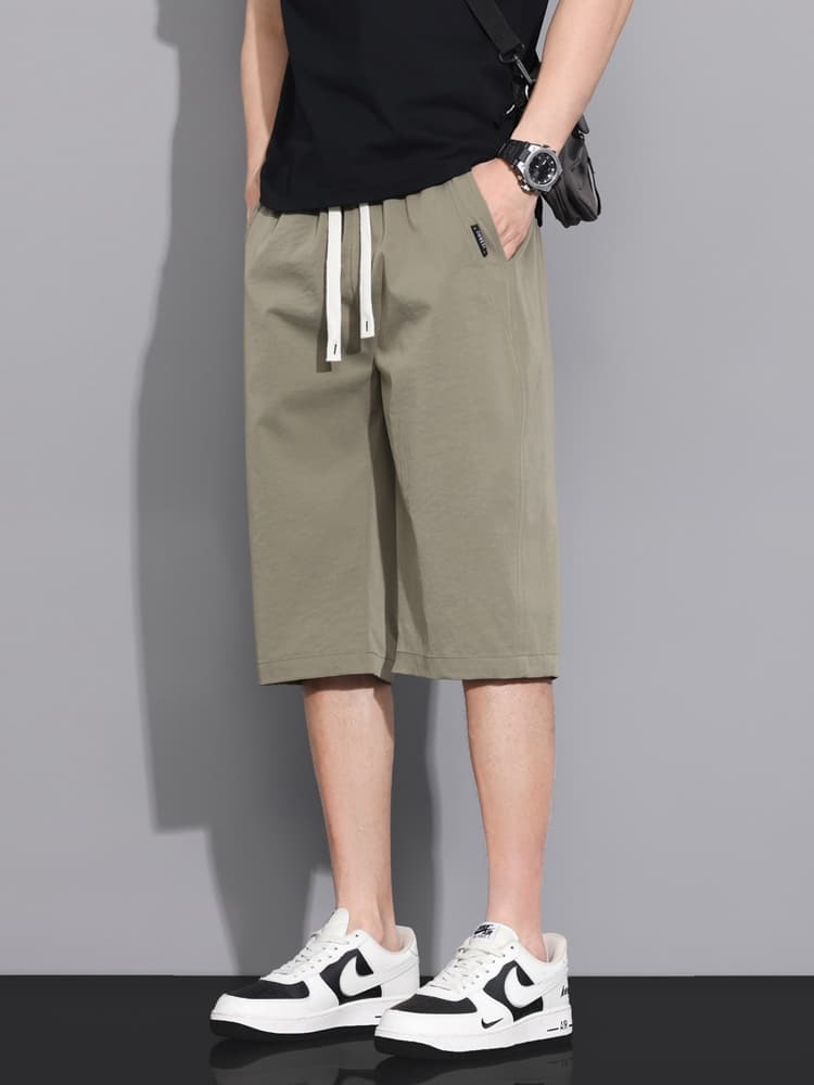 メンズスポーツウェア 涼風ゆったりハーフパンツ