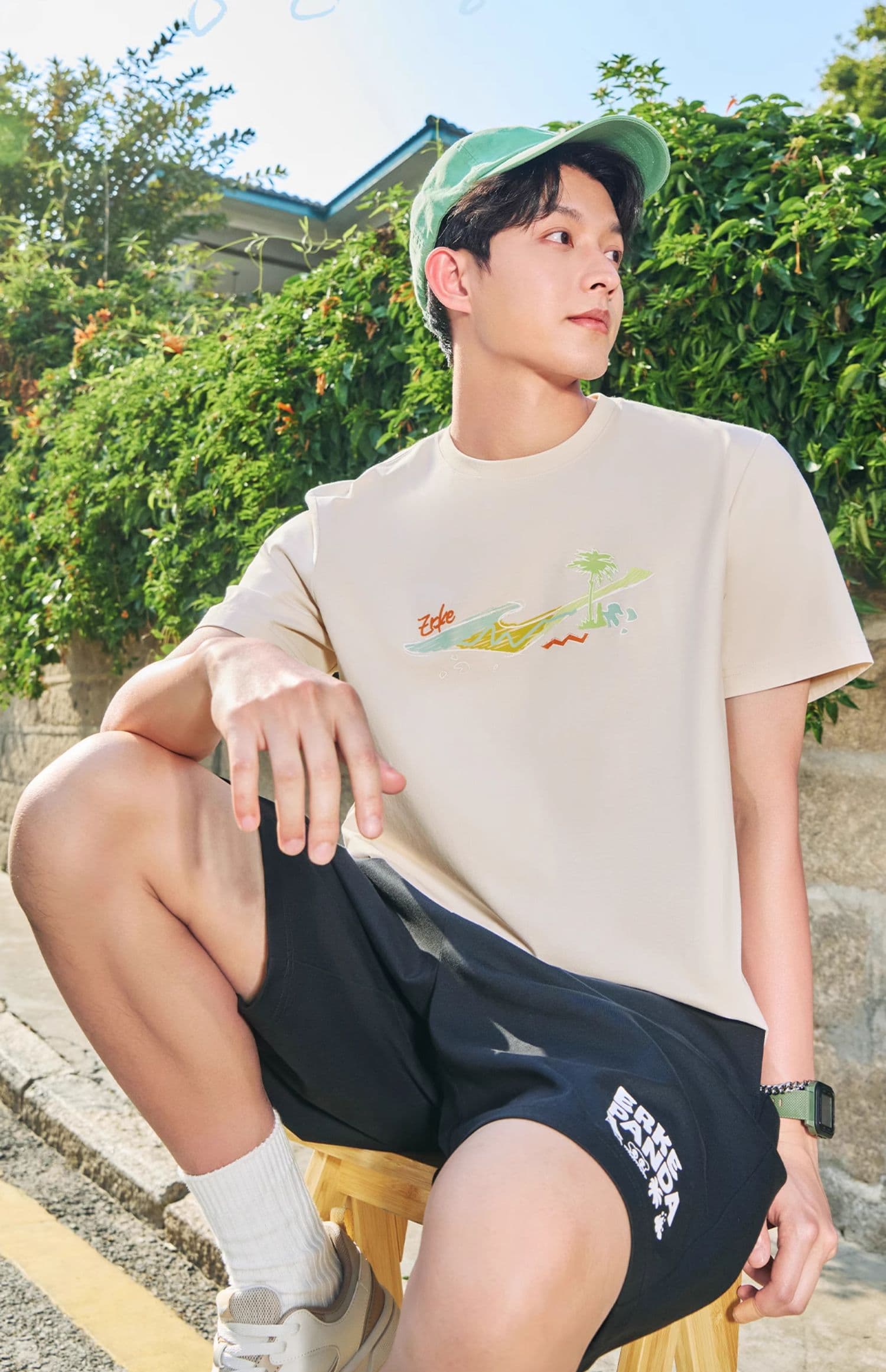 メンズスポーツウェア 夏の爽やかサイクリング半袖Tシャツ