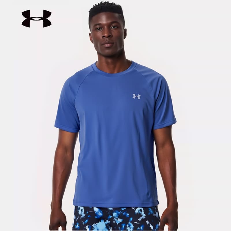 メンズスポーツウェア さらり快適Tシャツ ランニングウェア