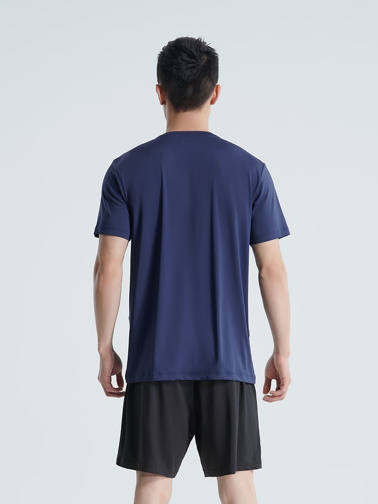 メンズスポーツウェア シンプル速乾トレーニングセット