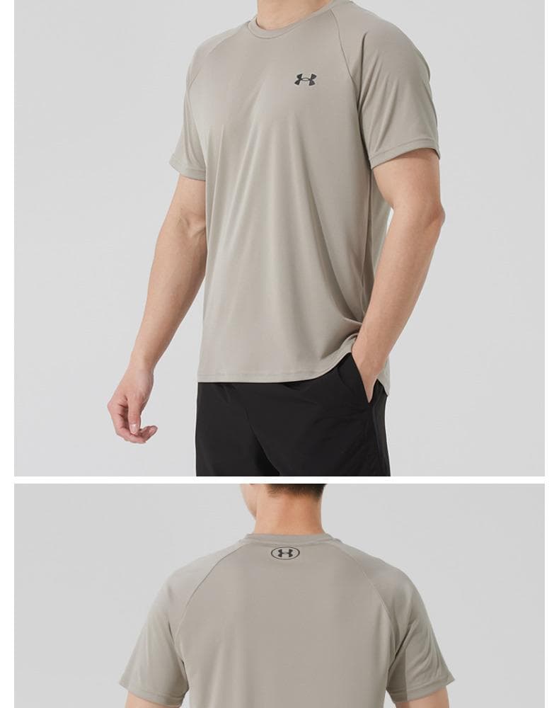 メンズスポーツウェア さらり快適Tシャツ ランニングウェア